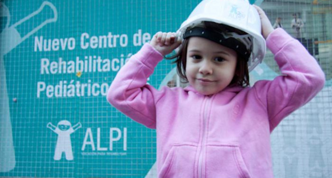ALPI, Centro de rehabilitación de enfermedades neuromotoras referente del país, inauguró una nueva sede e inicia las obras del Hospital Pediátrico de Rehabilitación.