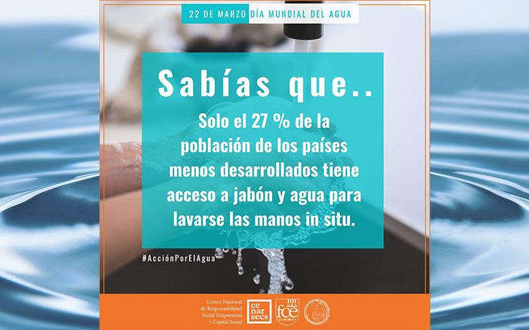 La mitad de todas las camas de hospital del mundo están ocupadas por quienes sufren de enfermedades ligadas a agua contaminada.