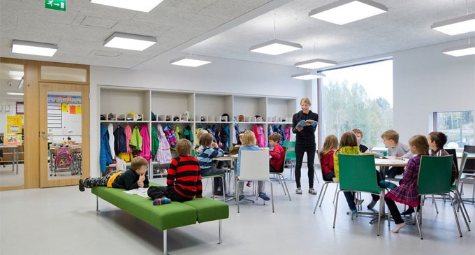 Según el reconocido informe PISA, es considerado el mejor colegio del mundo y queda en Finlandia.