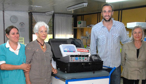 En el 2006, el jugador de San Antonio Spurs junto a su mujer Marianela crearon la “Fundación Manu Ginobili” con el fin de apoyar, financiar y motivar la satisfacción de las necesidades básicas durante la infancia