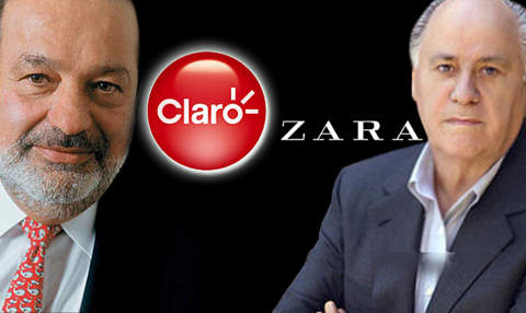 El mexicano Carlos Slim cuenta con una fortuna de u$s47.000 millones. El multimillonario Amancio Ortega, dueño del imperio textil Zara, posee 44.000 millones de euros. Cuáles son las 