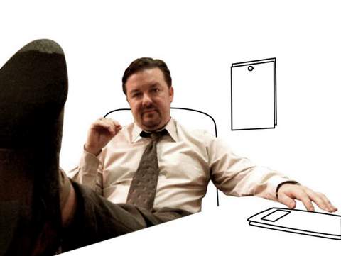 La comedia inglesa The Office muestra un ambiente de oficina que nadie envidiaría