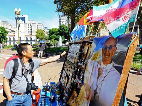 Tras las huellas del Papa Francisco