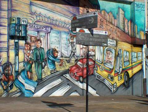 Los murales y su arte efímero, la nueva cara de Buenos Aires en un circuito turístico