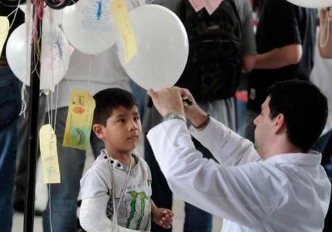 Los niños del Hospital Garrahan crean conciencia acerca de la importancia de una ciudad libre de humo