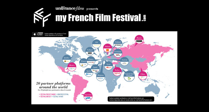 Unifrance films lanza en todo el mundo la cuarta edición del festival de cine francés gratuito en línea 