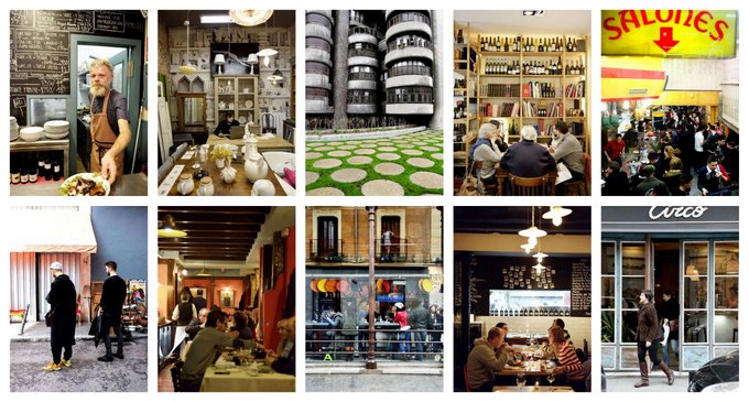 Extranjeros que viven en Madrid eligen sus lugares favoritos de la ciudad. Del restaurante Los Chuchis de Lavapiés al edificio Torres Blancas, una guía elaborada con ojos curiosos.