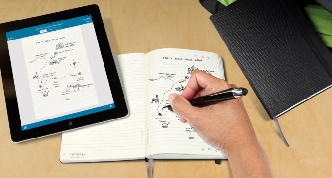 Moleskine se asoció con Livescribe para crear cuadernos de paper que simplifican la digitalización de textos manuscritos y dibujos gracias al uso de una birome especial.