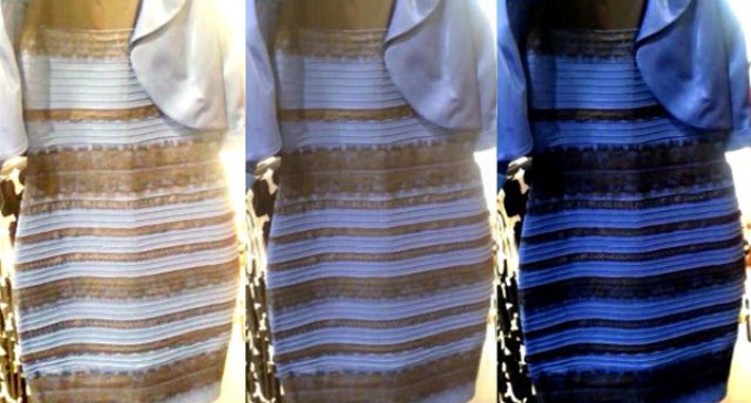 ¿De qué color es el vestido?