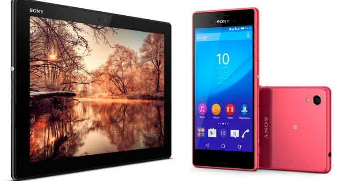 Sony, con nueva tablet y teléfono resistentes al agua