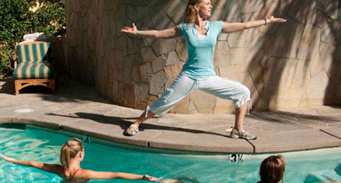 Water yoga: concentración y meditación en el agua