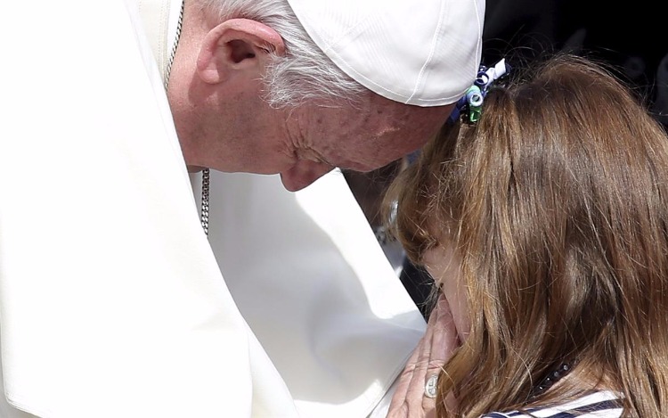 Su deseo era poder ver al menos una vez en la vida al Santo Padre