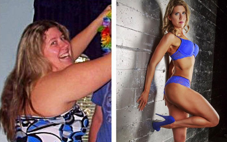 Donna Gillie hizo el «click» y pasó de pesar más de 100 kilos a reina del fitness