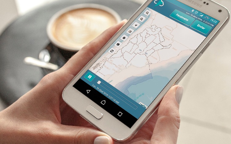 El Servicio Meteorológico Nacional lanza una nueva «app» para reportar eventos climáticos