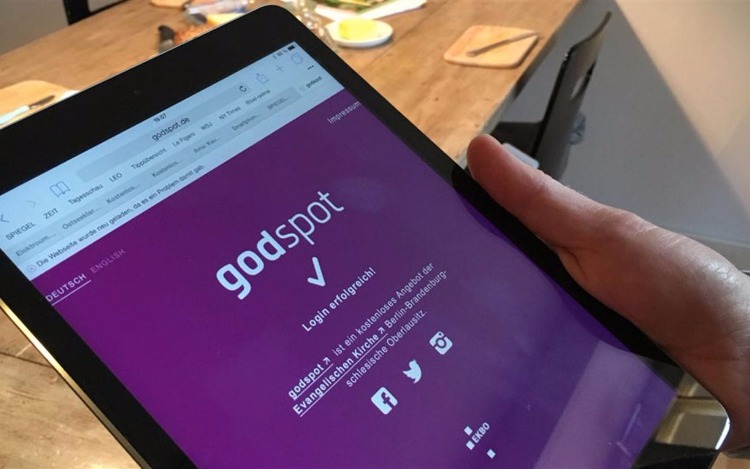 Godspot, el Wi-Fi gratis con el que las iglesias alemanas buscan atraer a los feligreses