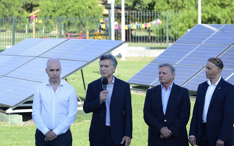 El presidente Mauricio Macri remarcó que, a medida que se amplíe ese tipo de potencia, la Argentina cumplirá su objetivo de cuidar el medioambiente y lograr un desarrollo sustentable.
