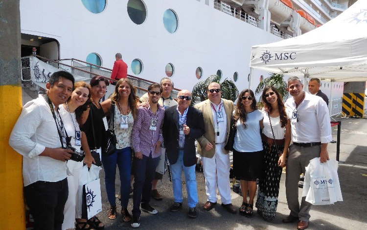MSC Cruceros y Noticias de Cruceros, invitaron a la prensa a conocer el MSC Musica. La naviera anunció el inicio del "2x1" para la temporada 2017/18.