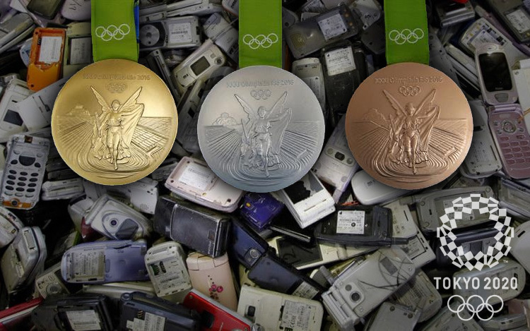 El país sede de los próximos Juegos Olímpicos y Paralímpicos lanzará en abril una campaña de reciclado de viejos celulares y equipos electrónicos para elaborar los emblemas de oro, plata y bronce.