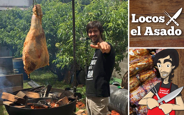 Luciano "Laucha" Luchetti, el asador más aplaudido en las redes