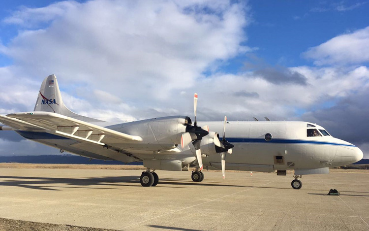 Por primera vez, la Argentina será base del programa IceBridge, que busca estudiar y comprender el comportamiento de glaciares y capas de hielo de esa zona.