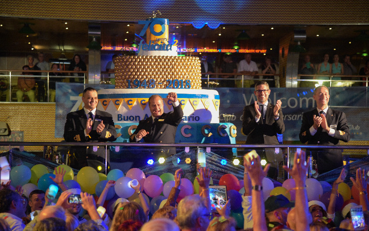 ¡Costa Cruceros celebra sus 70 años de Felicita!