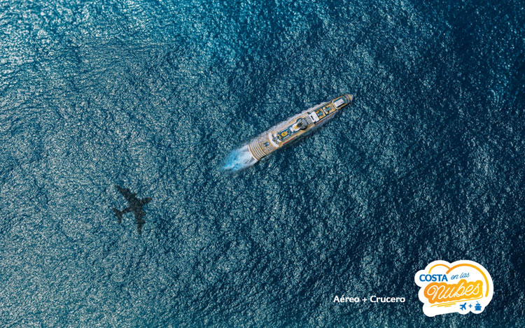 Costa Cruceros, también en las nubes