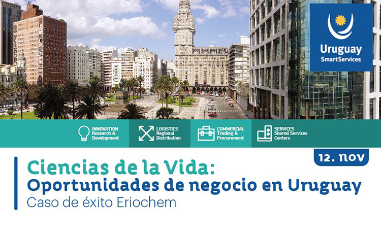 En el marco del evento BIO ARGENTINA, que se celebrará en la ciudad de Buenos Aires, la agencia de promoción de inversiones, exportaciones e imagen país, Uruguay XXI invita a un encuentro empresarial para conocer las ventajas de desarrollar negocios desde Uruguay, que se realizará el lunes 12 de noviembre.