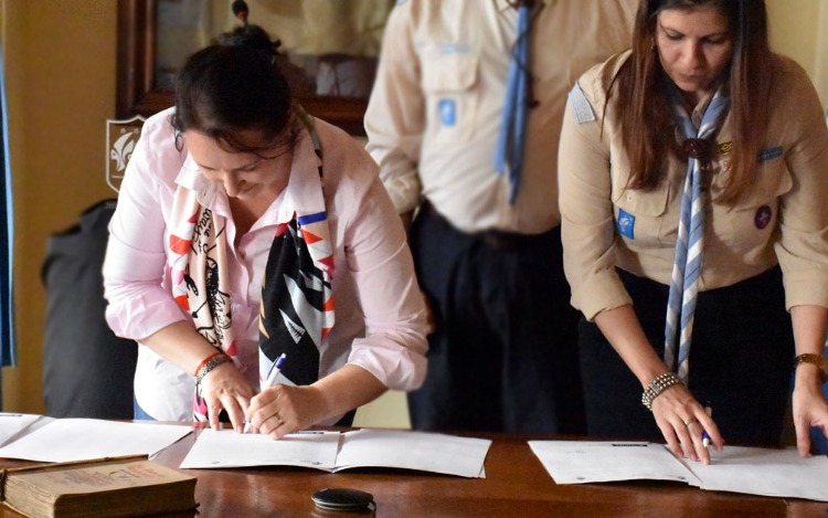 Convenio de colaboración entre Parques Nacionales y Scouts de Argentina