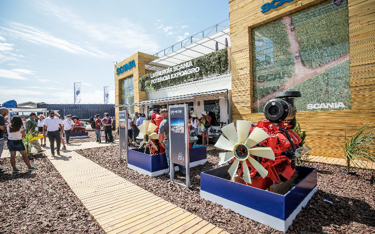 La energía Scania potencia Expoagro 2019