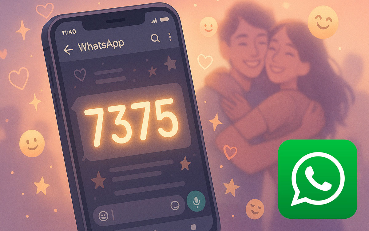 Recibiste este número en WhatsApp y no sabés qué significa: el gesto secreto que emociona a miles