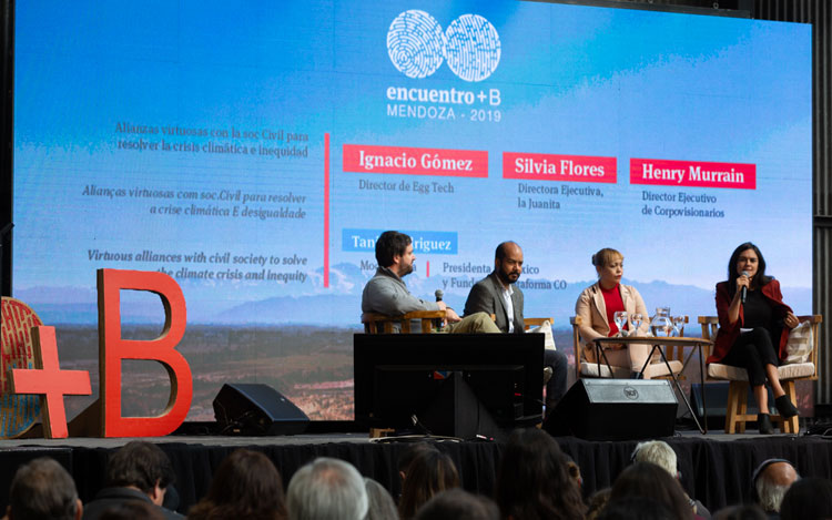 Las conferencias de la segunda jornada se centraron en la integración, desde la mirada de las empresas B, el estado y las organizaciones. Al mismo tiempo se profundizó acerca de las alianzas de las empresas con la sociedad civil y el impacto desde lo cultural.