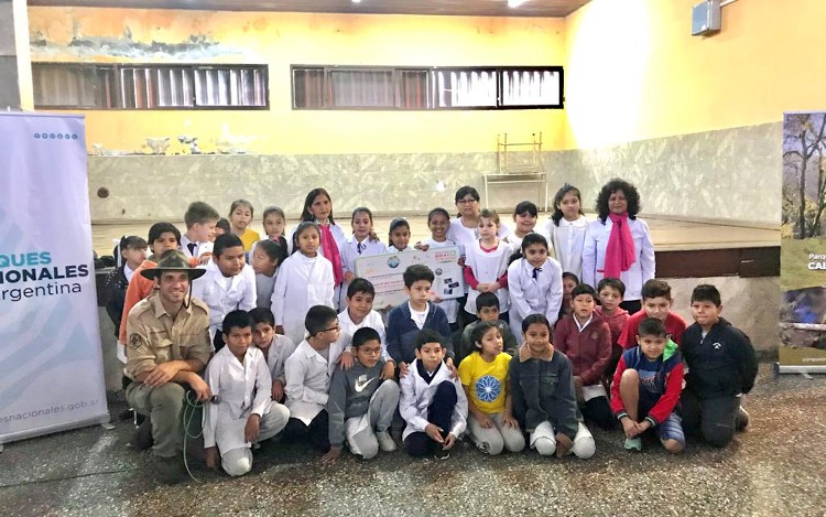 Los alumnos premiados viajarán al Parque Nacional Iguazú. Participaron chicos de 4to grado de escuelas de todo el país.