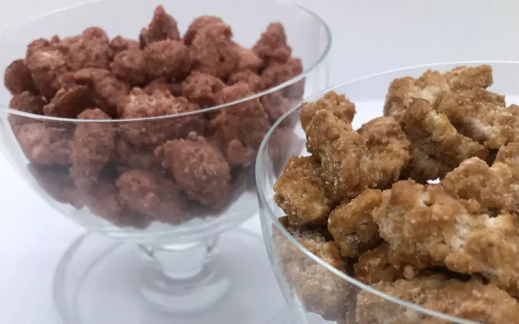 Garrapiñadas navideñas