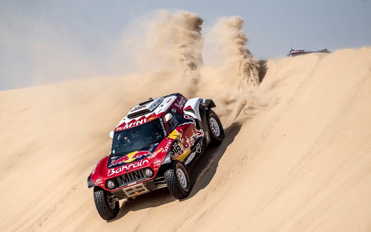 El argentino Orlando Terranova, con su MINI JCW Rally, finalizó en la sexta posición.