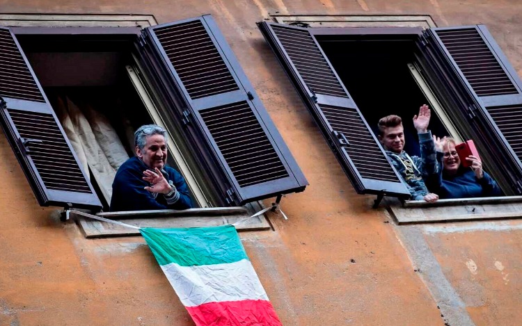 Desciende el número de fallecidos en Italia por segundo día consecutivo