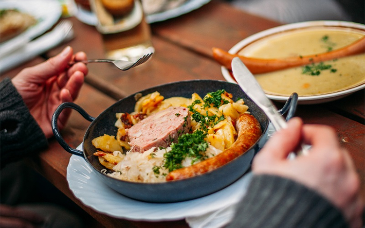 Manjares de la gastronomía alemana