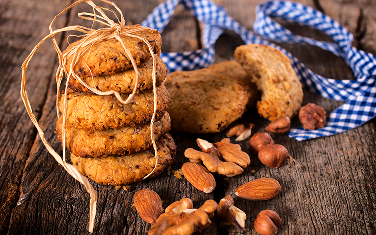 Receta: Galletas de avena sin harina