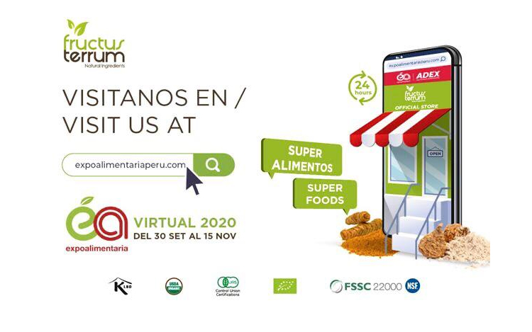 A pesar de las dificultades, Perú mira el presente con visión de futuro en la nueva edición digital de ExpoAlimentaria 2020.
