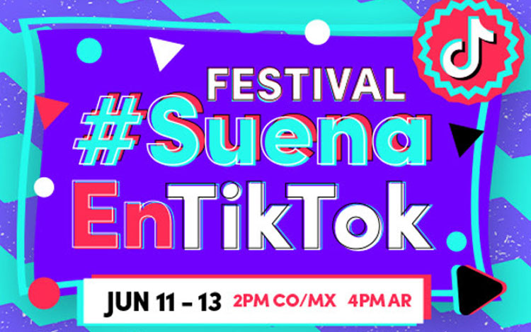 TikTok anuncia #SuenaEnTikTok, el festival musical más grande en la historia de la plataforma en América Latina