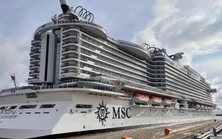 El MSC Seaview llega por primera vez a Buenos Aires