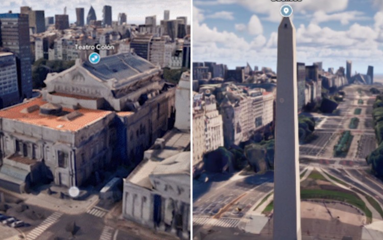 Ciudades de Argentina, Chile y México ya están incorporadas a esta nueva funcionalidad de Google Maps para navegar por el mundo a través de inteligencia artificial.