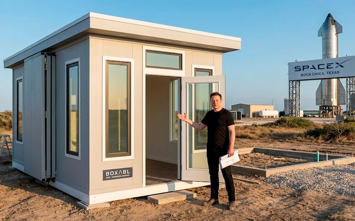 La casa de Elon Musk es mucho más pequeña de lo que todos imaginaban y este es el motivo