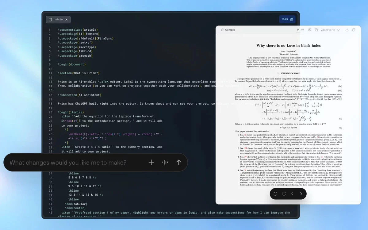 OpenAI presenta Prism, una IA integrada a GPT-5.2 que reescribe cómo se elaboran papers y acerca la automatización al corazón de los laboratorios.