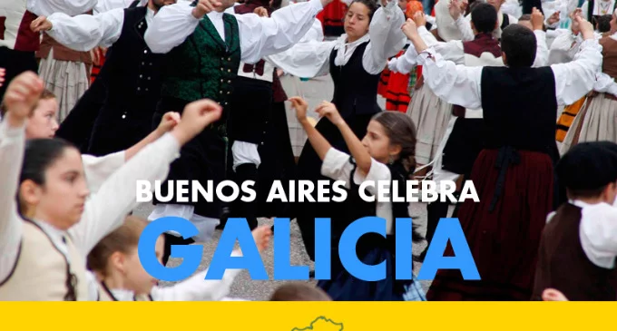 
			Con el objetivo de homenajear a todas las colectividades inmigrantes asentadas en Buenos Aires, el Gobierno de la Ciudad de Buenos Aires, desde el año 2009, realiza los festivales denominados “Buenos Aires Celebra”. Este año se incorpora Galicia, mostrando en este ámbito, por primera vez, su cultura, costumbres e identidad.