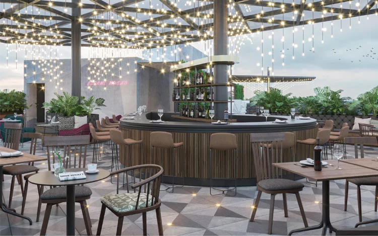 
			El Wyndham Grand está destinado a convertirse en un Hub corporativo y de encuentro para viajeros extranjeros y nacionales, contará con un gran Centro de Convenciones de 1.500 m2, ideal para eventos sociales y corporativos.