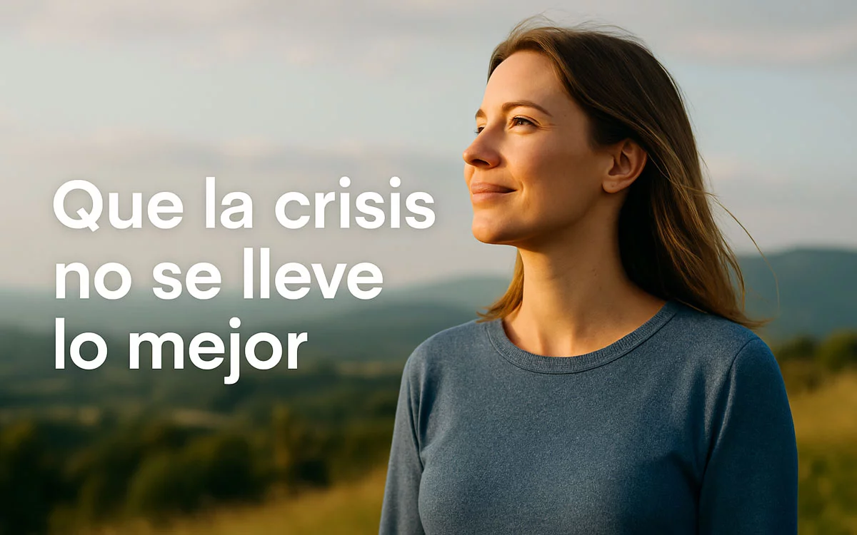 Que la crisis no se lleve lo mejor