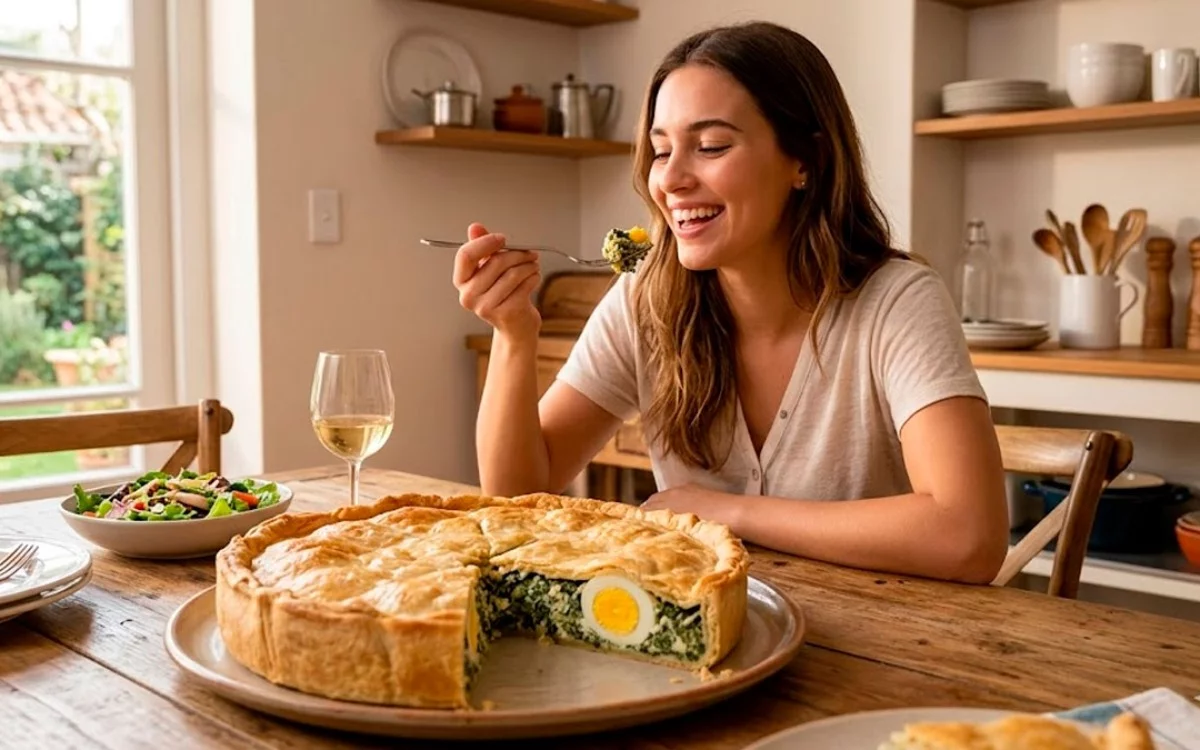 Receta de tarta de acelga: el clásico económico que vuelve a la mesa de todos los días