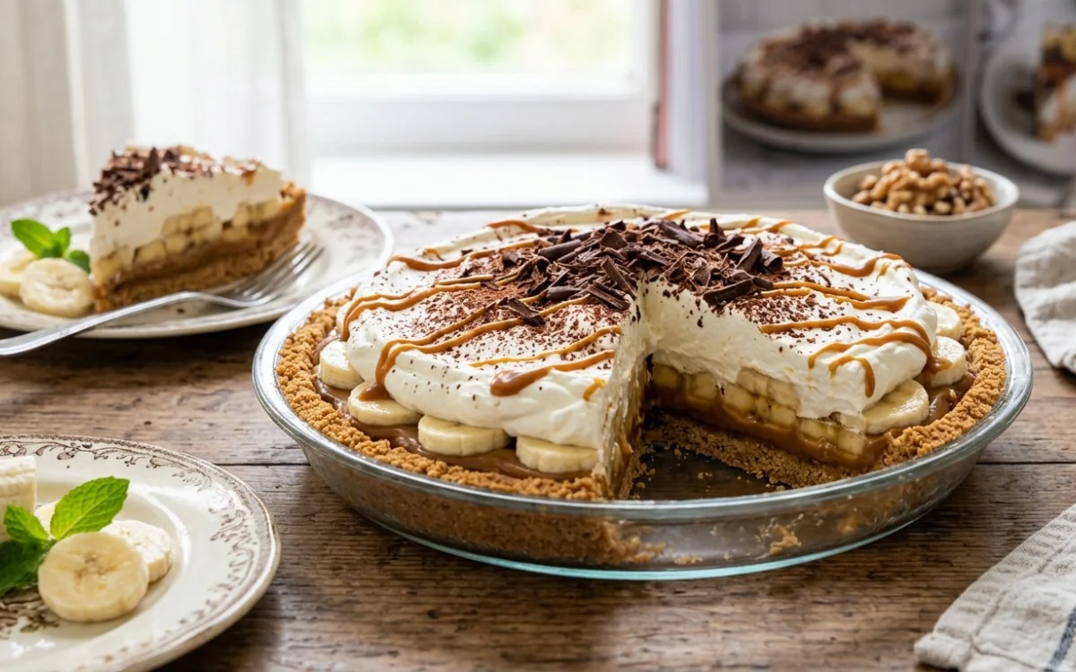 Receta de torta banoffee: el postre frío que se arma en 20 minutos y tiene un detalle irresistible