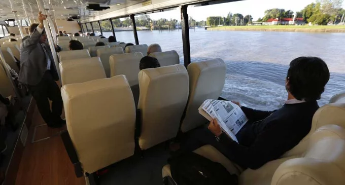 Se podrá viajar en lancha de Quilmes al centro