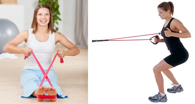 Las bandas elásticas son una muy buena opción si quieres ejercitar y estilizar tus brazos. Puedes tener un buen comienzo con estos ejercicios.